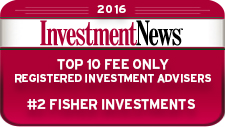 Fisher Investments Named a Top 10 RIA